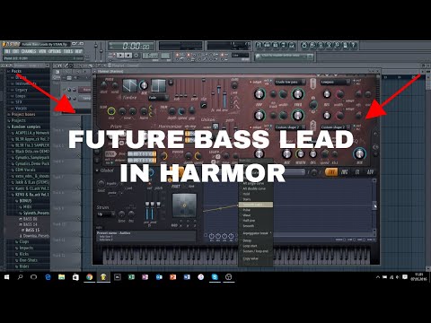 How to make a Future Bass sound using Harmor - FL Studio 11