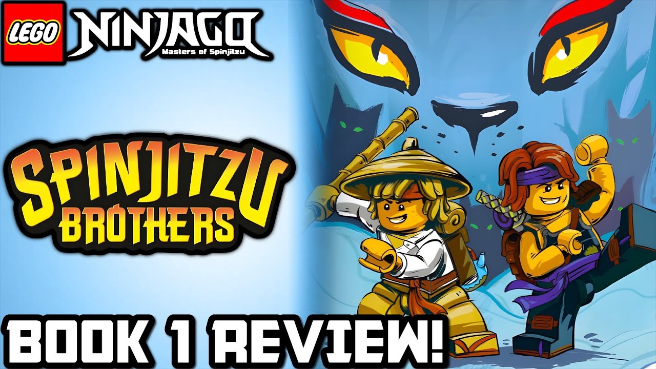 Ninjago: Spinjitzu Brothers VOL.1 Review! 🐲 (The Curse of the Cat-Eye Jewel)
