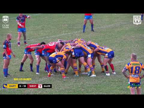 2018 IDRL 1st Grade Round 4 Highlights -Dapto Canaries Vs Western Suburbs