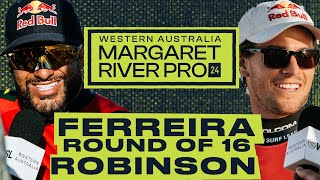 Italo Ferreira vs Jack Robinson | Western Australia Margaret River Pro 2024 - Men's Round of 16