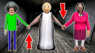 Monster Tenge Tenge vs Granny vs Scary Teacher - funny horror animation (30 mins of fun)