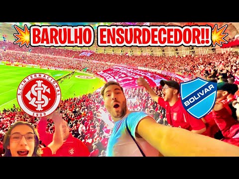 ENNER VALENCIA FEZ O BEIRA RIO DESABAR - SURREAL/ Internacional 2 x 0 Bolívar