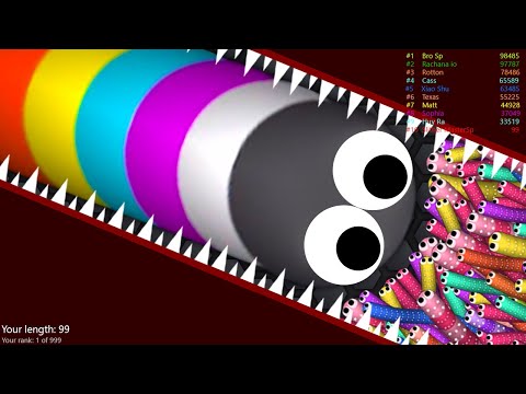 Slither.io A.I. 113,000+ Score Epic Slitherio Best Gameplay! #143