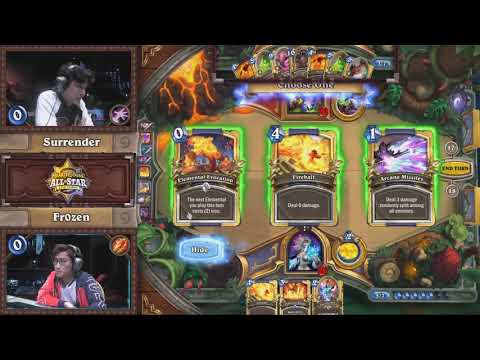 Hearthstone All-Star Invitational Quarterfinal: Surrender vs Fr0zen | Day 2 Playoffs