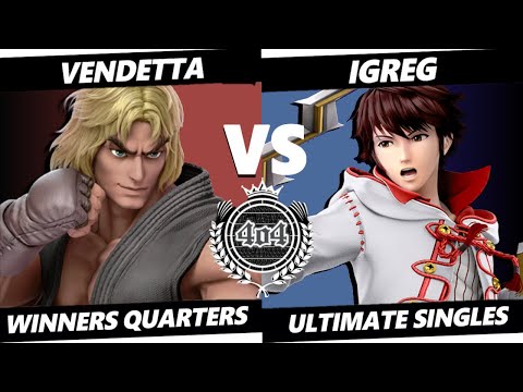 4o4 Smash Night 75 - Vendetta (Ken) vs iGreg! (Robin) - Winners Quarter-Final