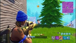 【fortnite】残りＨＰ１で大勝利！