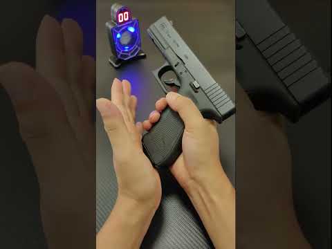 Glock 17 Auto Shell Ejection Blowback Laser Toy Gun -Link In Comment