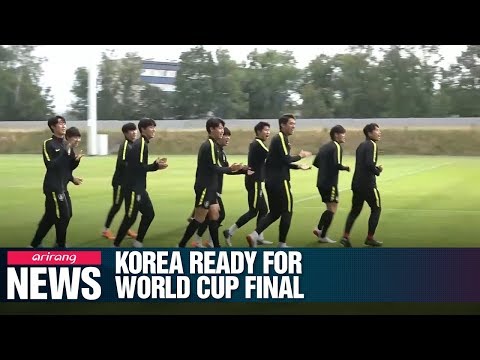 S. Korea's U-20 men's football team prepare for World Cup final against Ukraine