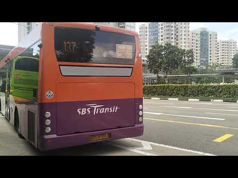 SBS Transit SBS8701J Scania K230UB Euro 5 ZF Kickdown on 137