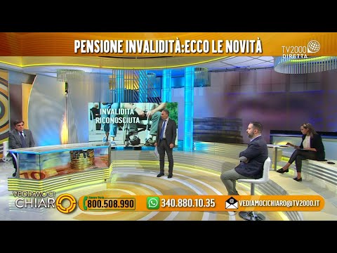 Vediamoci Chiaro, 5 aprile 2022 - Pensione d'invalidità, ecco le novità