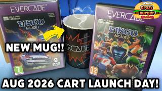 Evercade Cart Release Day August 2026 Visco Arcade 1 & 2 & A New Mug!