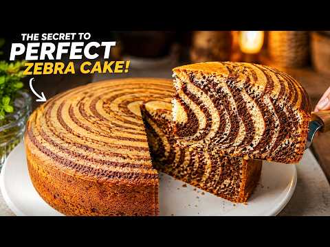 Don't Skip This... The Secret to Perfect Zebra Cake!