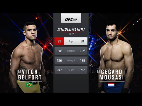Vitor Belfort vs Gegard Mousasi full fight