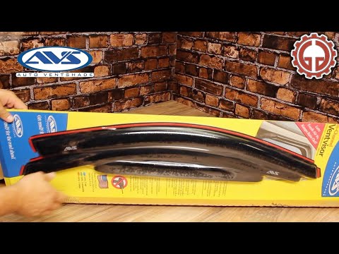 LUND AVS In-Channel Vent Visor UNBOX & INSTALL