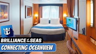 Brilliance of The Seas | Connecting Oceanview Tour & Review 4K | Royal Caribbean Cruise Line