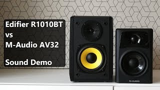 Video thumbnail for Edifier R1010BT vs M-Audio AV32  ||  Sound Demo by DSAUDIO.review