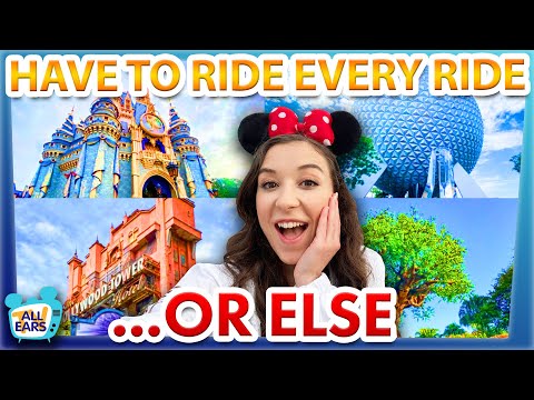 I Have To Ride EVERY Ride in Disney World In 2 Days... OR ELSE