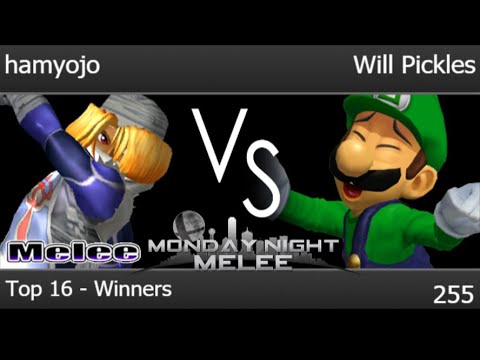 MNM 255 - hamyojo (Sheik) vs Will Pickles (Luigi) Top 16 - Winners - Melee