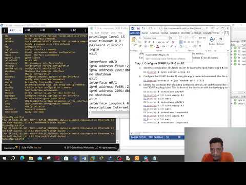 5.1.2 Lab - Implement EIGRP for IPv6
