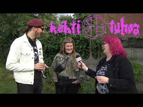 KOHTI TUHOA (FI) - Interview & Live - Levy Punk Weekender 2023 - MPRV News