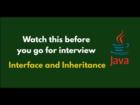 Java Interview Questions Interface And Inheritance