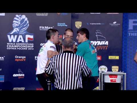 Junior 65kg left eliminations. Worlds 2013, Gdynia, Poland.