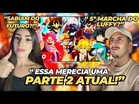 QUE MUSICA BOA! MERECIA UM REMAKE!! | REAGINDO | ANIMES NO TOPO // 7MZ