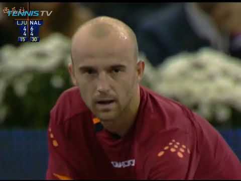 David Nalbandian vs Ivan Ljubicic 2004 Madrid SF Highlights