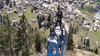 La funivia del Moro a Macugnaga: in un video la cabina in risalita alcune settimane prima dell’in...