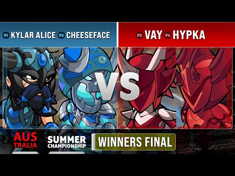 Kylar Alice & Cheeseface VS Vay & Hypka - Winners Final - AUS - Summer Championship 2022 - Doubles