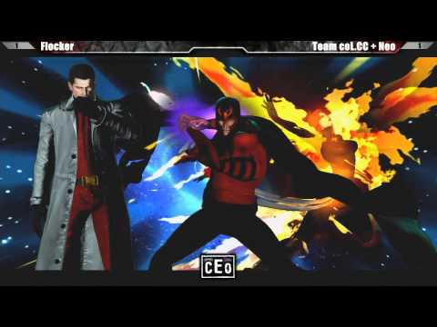 UMVC3 3 v 3 Team Flocker vs Team coL.CC + Neo - CEO Tournament Set 2