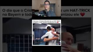 O DIA QUE O CR7 FEZ HAT-TRICK NO BAYERN E FOI OVACIONADO NO VESTIÁRIO (REACT) #shorts #cr7