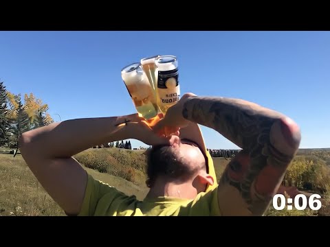 TRIPLE BARREL CHUG! (BADLANDSCHUGS STYLE)