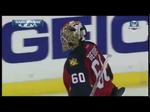 Benoit Pouliot OT Goal-Lightning vs Panthers 2/16/13
