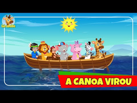 A Canoa Virou  - Giramille | Desenho Animado Musical