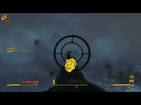 Fallout 4 Modded, Zombie World gameplay pt155  Meeting the locals