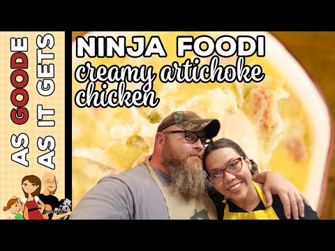 Ninja Foodi Creamy Artichoke Chicken (Low Carb)