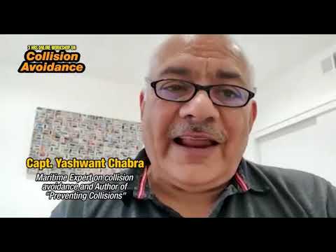 The Naval Connection presents 3 hrs online workshop on 'Collision Avoidance' 15th May 0930 hrs