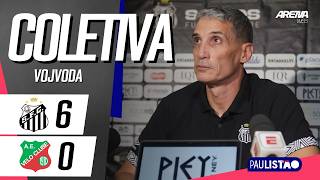 COLETIVA VOJVODA | AO VIVO | Santos x Velo Clube - Paulistão 2026
