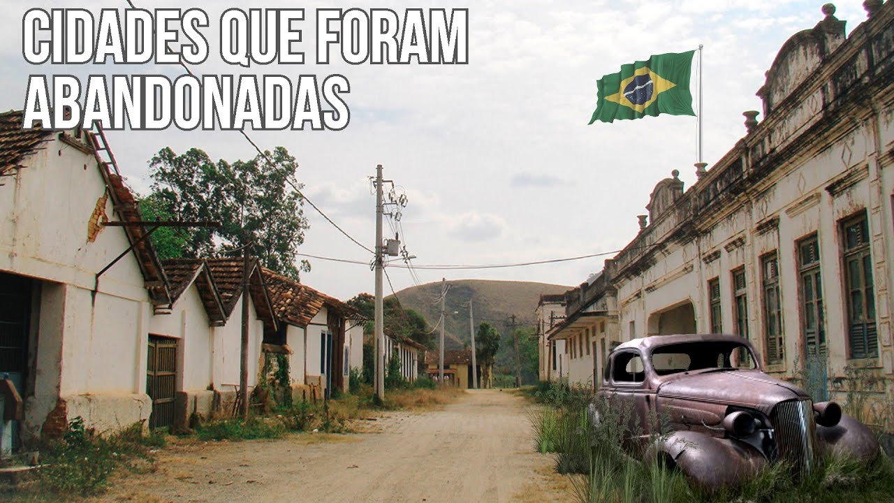 As cidades fantasmas brasileiras que você não imaginava que existiam