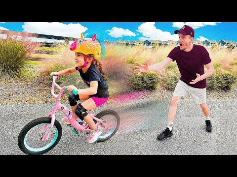 CUIDADO COM A BICICLETA SEM RODINHAS