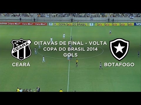 Goals - Ceará 3 x 4 Botafogo-RJ - Copa do Brasil 2014 - 03/09/2014