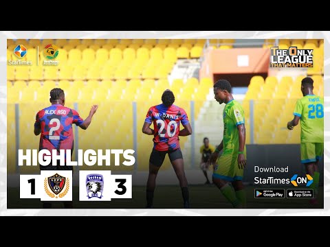 Legon Cities 1 : 3  Bechem United  | Highlights | betPawa Premier League