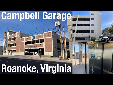 Epic Motor: ThyssenKrupp Hydraulic Glass Elevator/Lift - Campbell Garage - Roanoke, Virginia