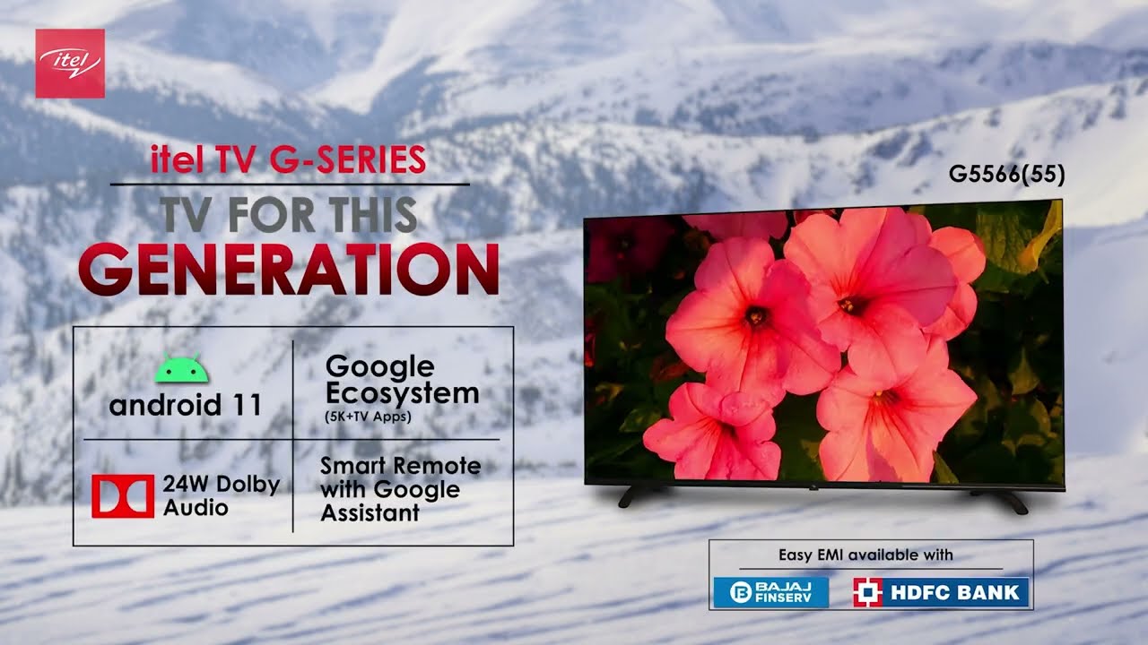 Stunning TV Ads Shot with Excellence! | Itel | 55Inch