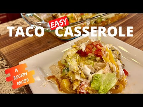 Easy Taco Casserole Like You Have Never Had Before