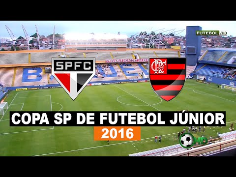 Gols - São Paulo 0 x 2 Flamengo - Copa SP De Futebol Júnior - 20/01/2016 - Futebol HD