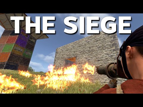 SURVIVING a 2 HOUR RAID DEFENSE in RUST