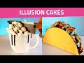 24 Stunning Illusion Foodie Cake Decorations