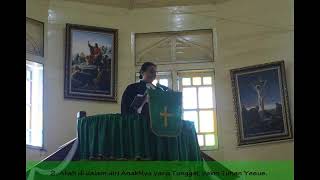 Khotbah Minggu TRINITATIS, Yehezkiel 36 : 25 - 28 Oleh Ibu Kadep Marturia HKBP, 27 Mei 2018